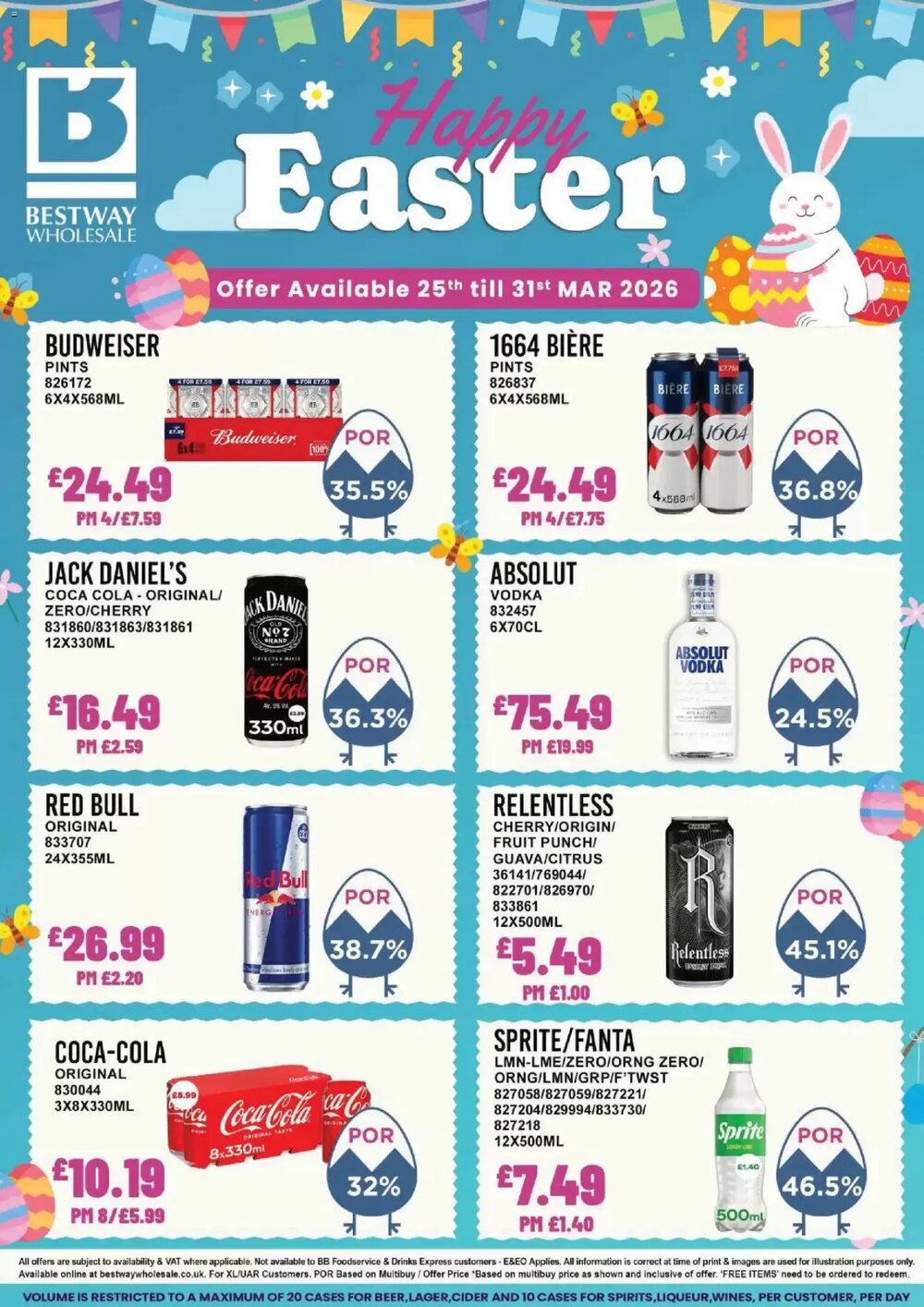 Bestway offers valid from 25/03/2026 - Page 1.