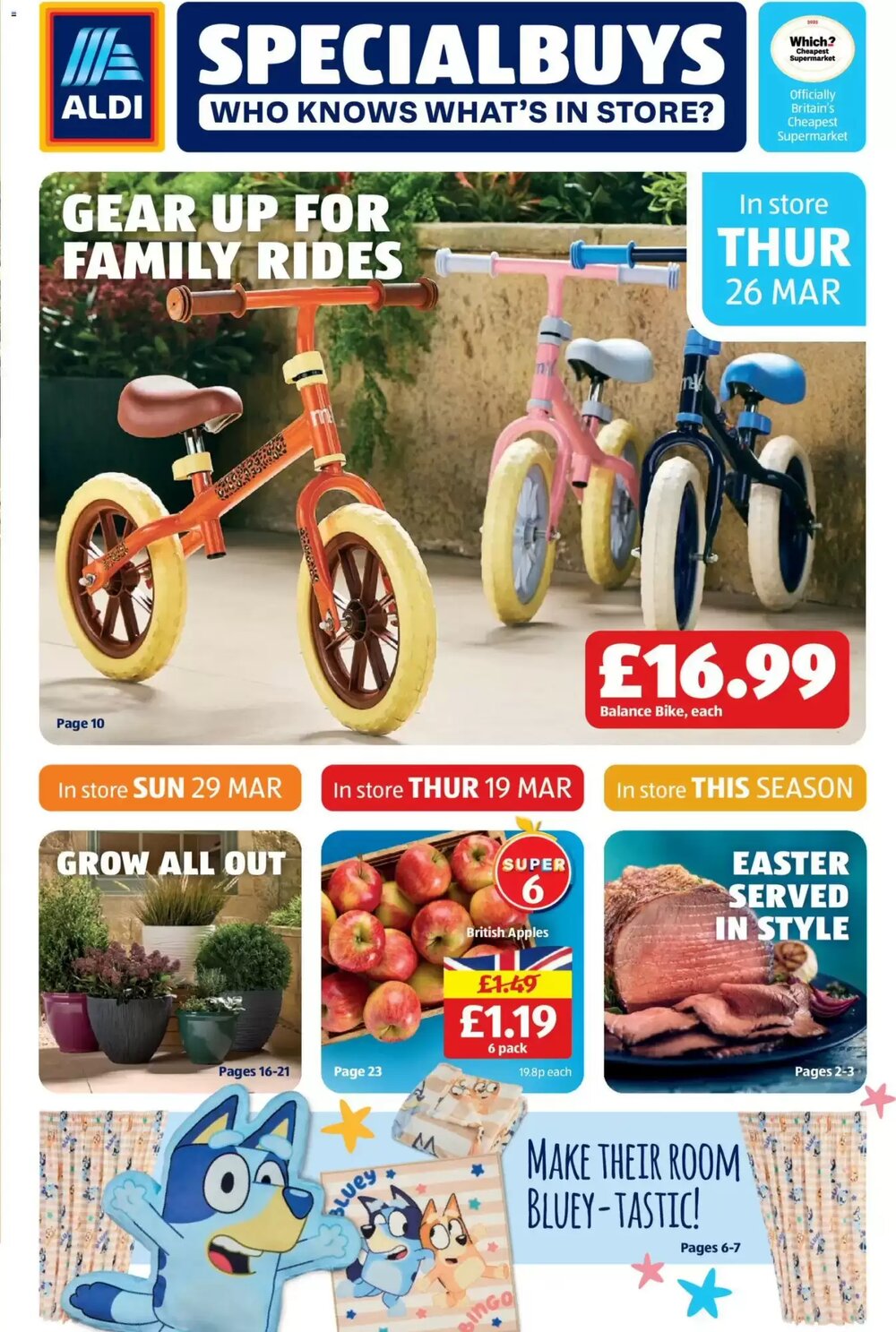 Aldi offers valid from 26/03/2026 - Page 1.