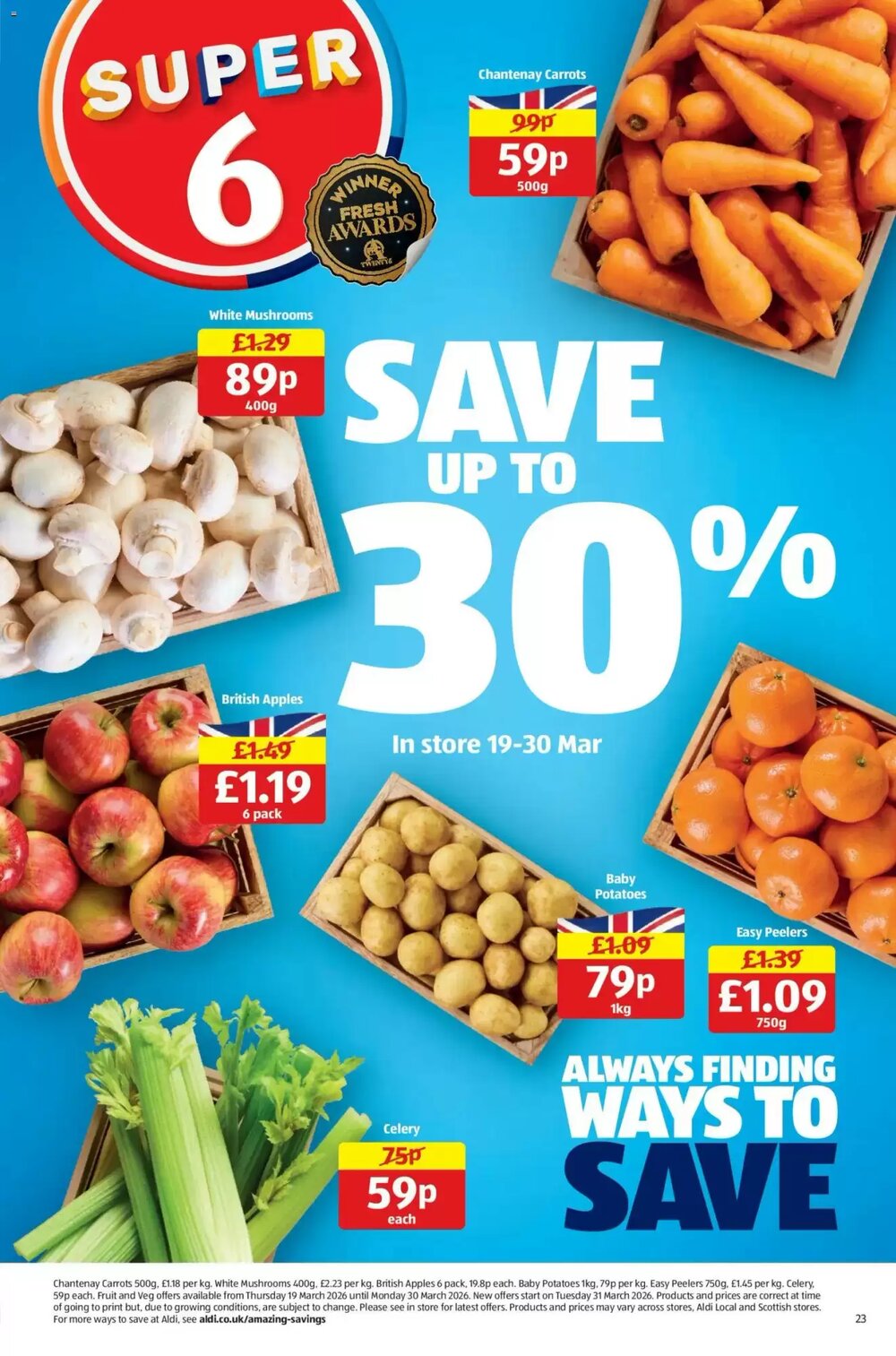Aldi offers valid from 26/03/2026 - Page 23.
