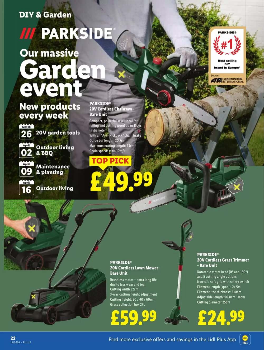 Lidl offers valid from 26/03/2026 - Page 24.