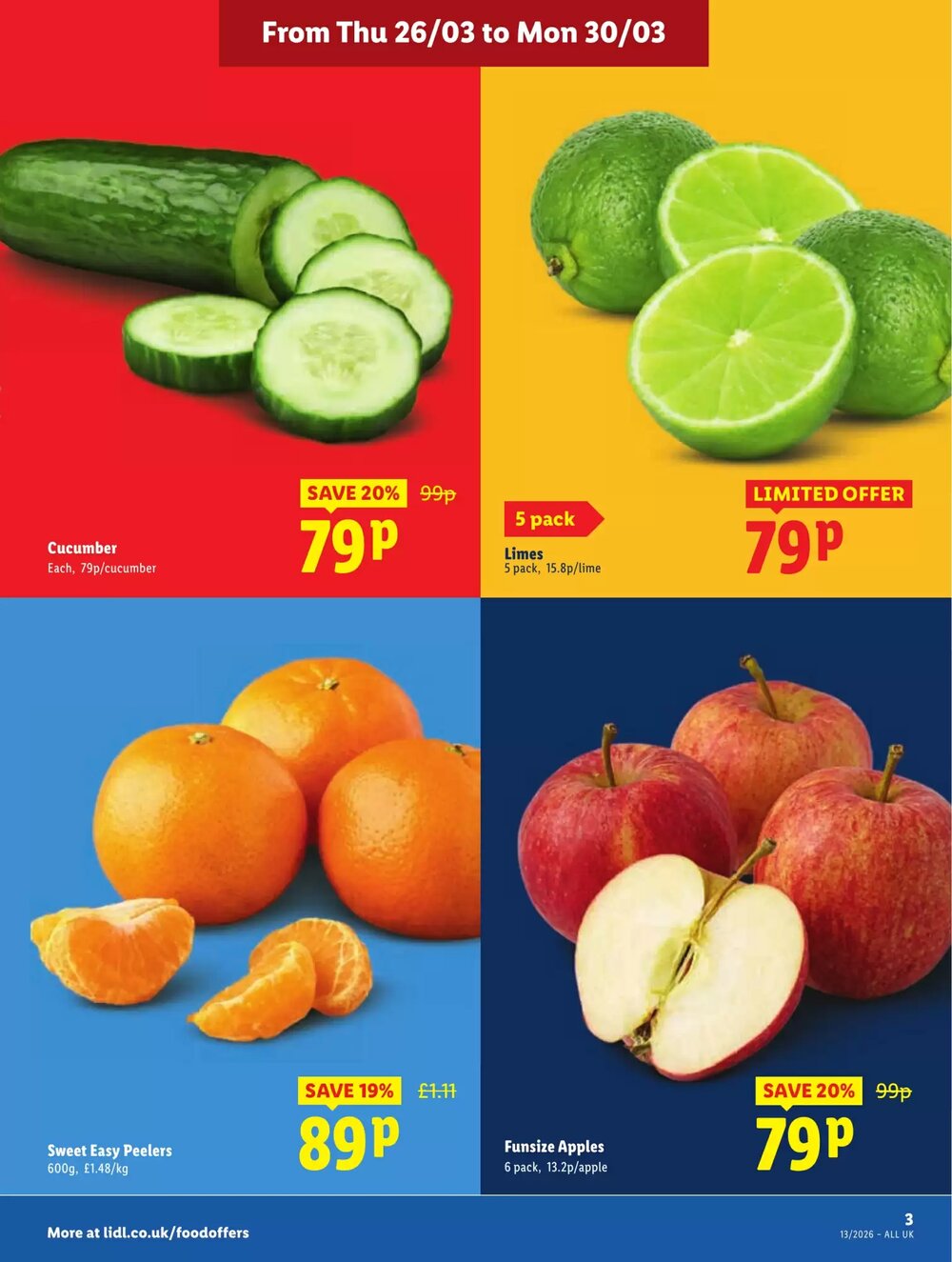 Lidl offers valid from 26/03/2026 - Page 3.