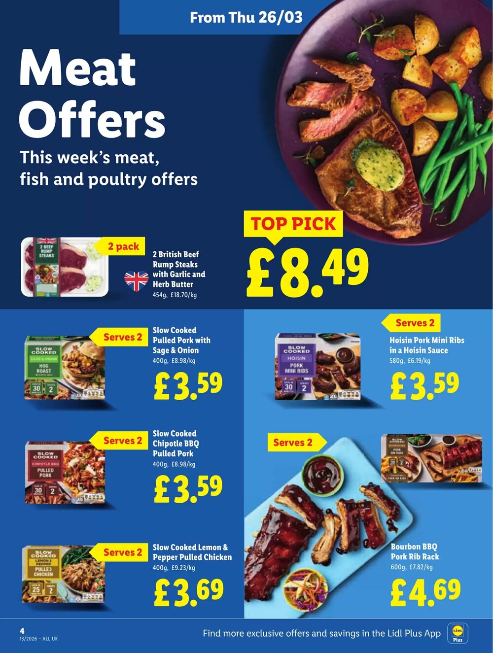 Lidl offers valid from 26/03/2026 - Page 4.
