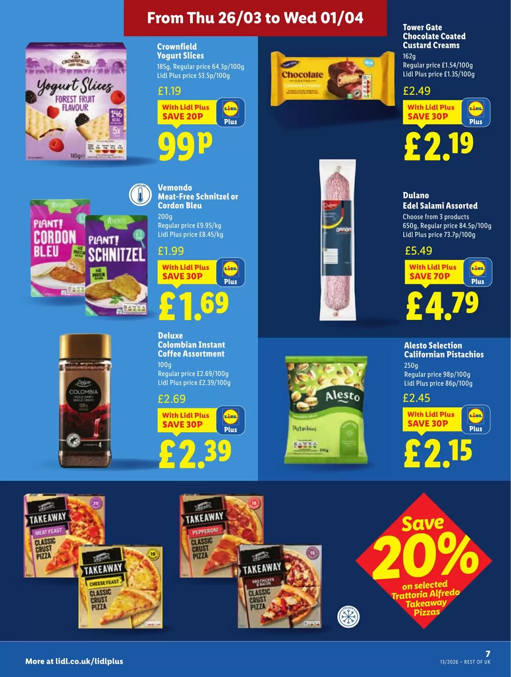 Lidl offers valid from 26/03/2026 - Page 7.