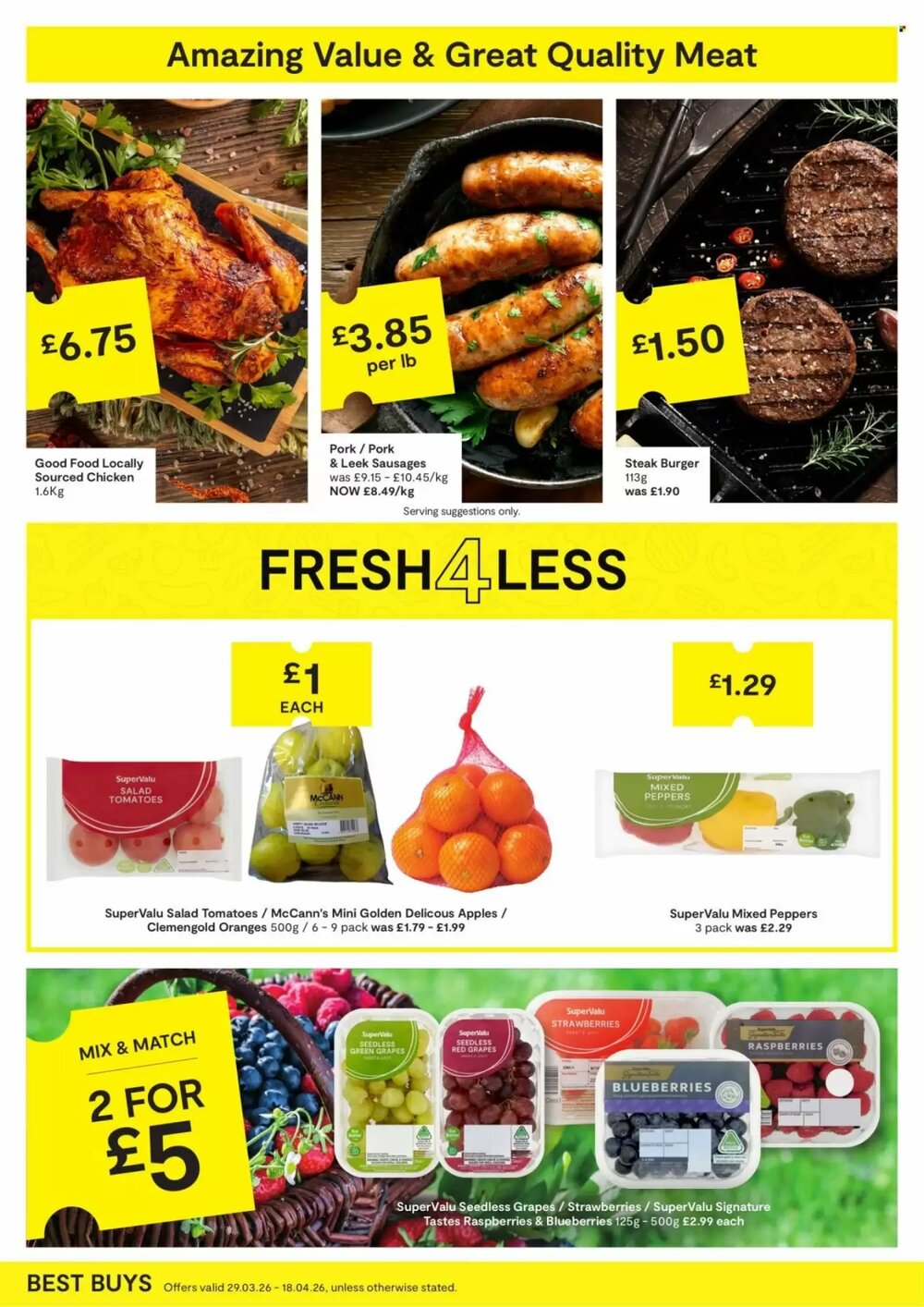 SuperValu offers valid from 29/03/2026 - Page 8.