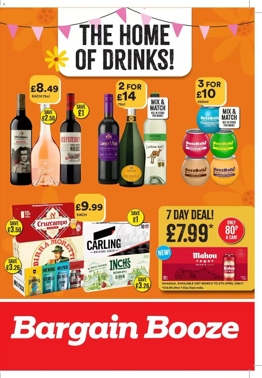 Bargain Booze offers valid from 31/03/2026 - Page 2.