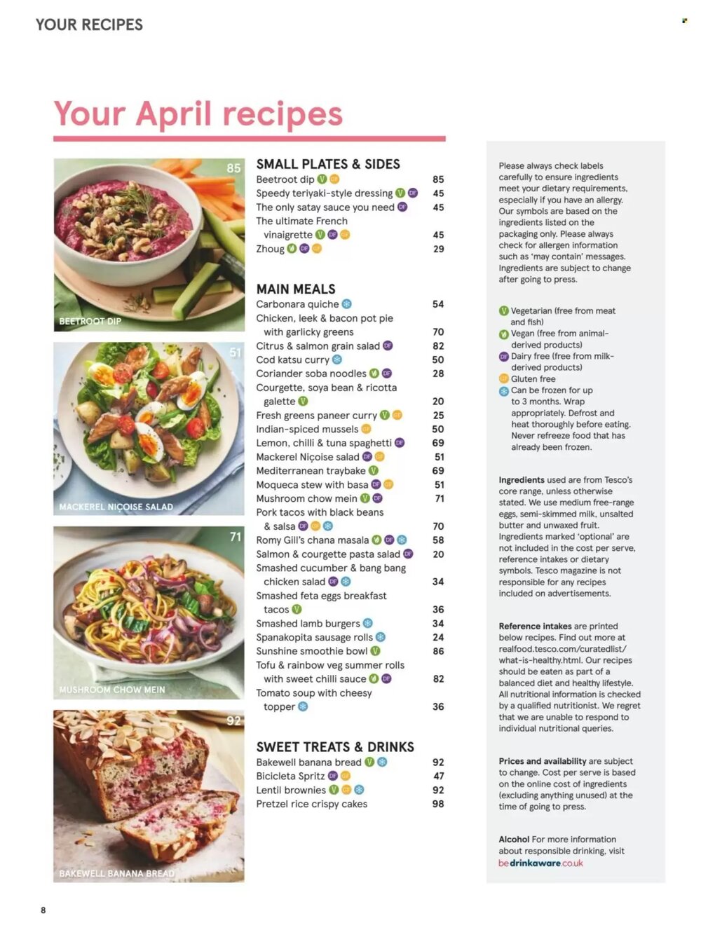 Tesco offers valid from 01/04/2026 - Page 8.