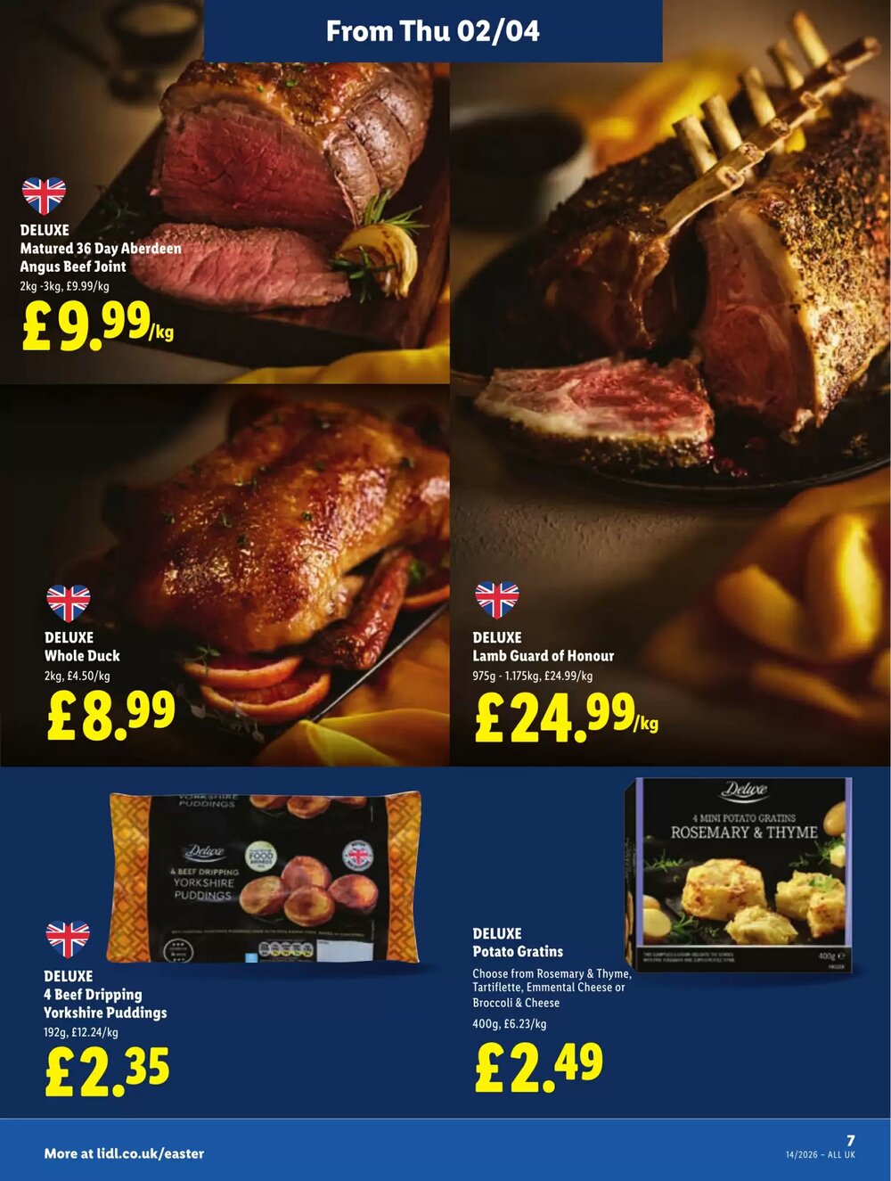 Lidl offers valid from 02/04/2026 - Page 7.