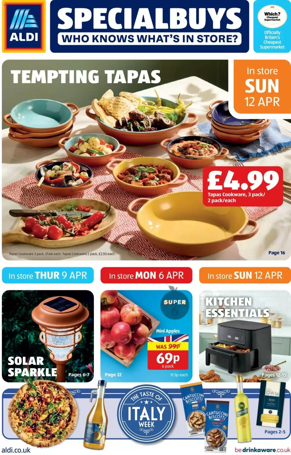 Aldi offers valid from 09/04/2026 - Page 1.