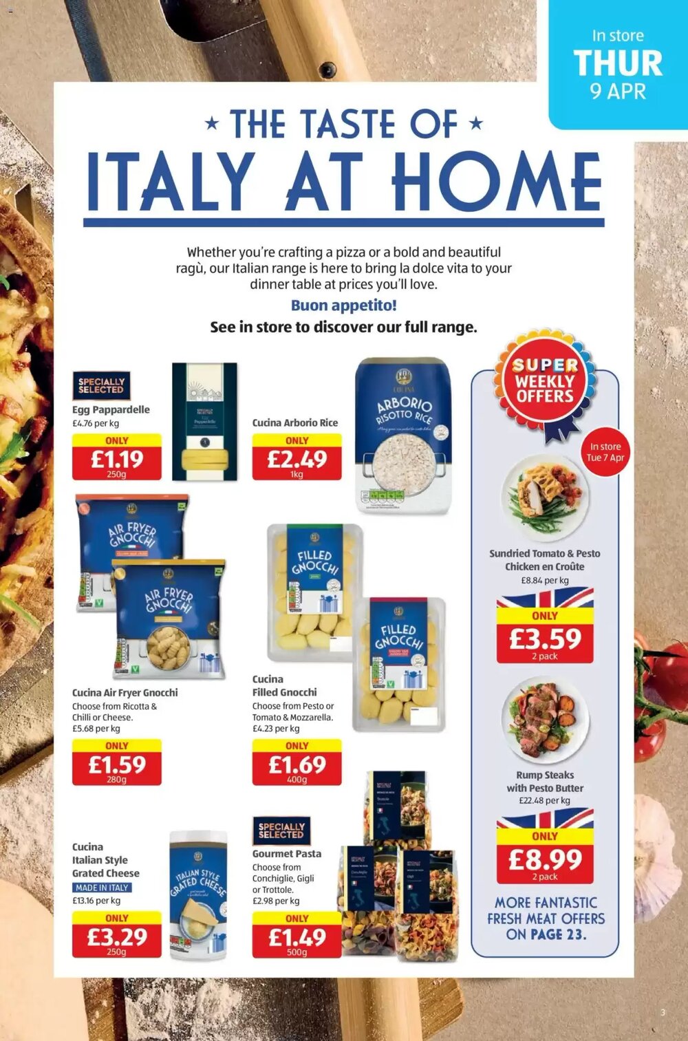 Aldi offers valid from 09/04/2026 - Page 3.