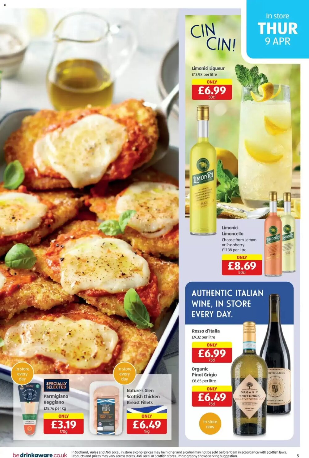 Aldi offers valid from 09/04/2026 - Page 5.