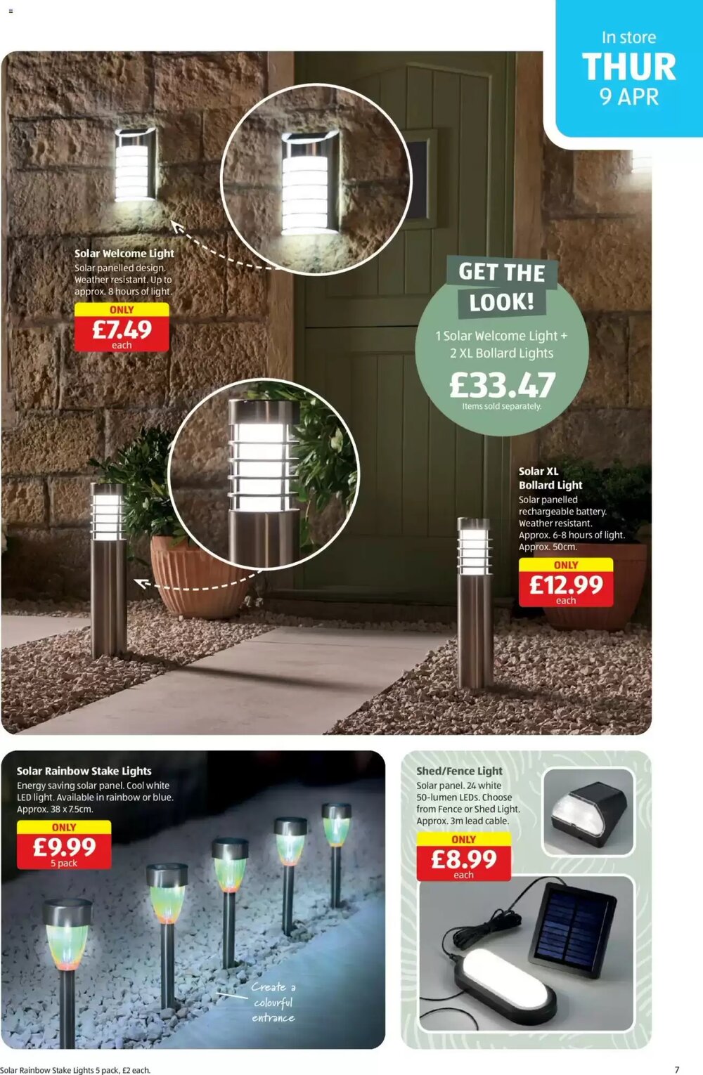 Aldi offers valid from 09/04/2026 - Page 7.