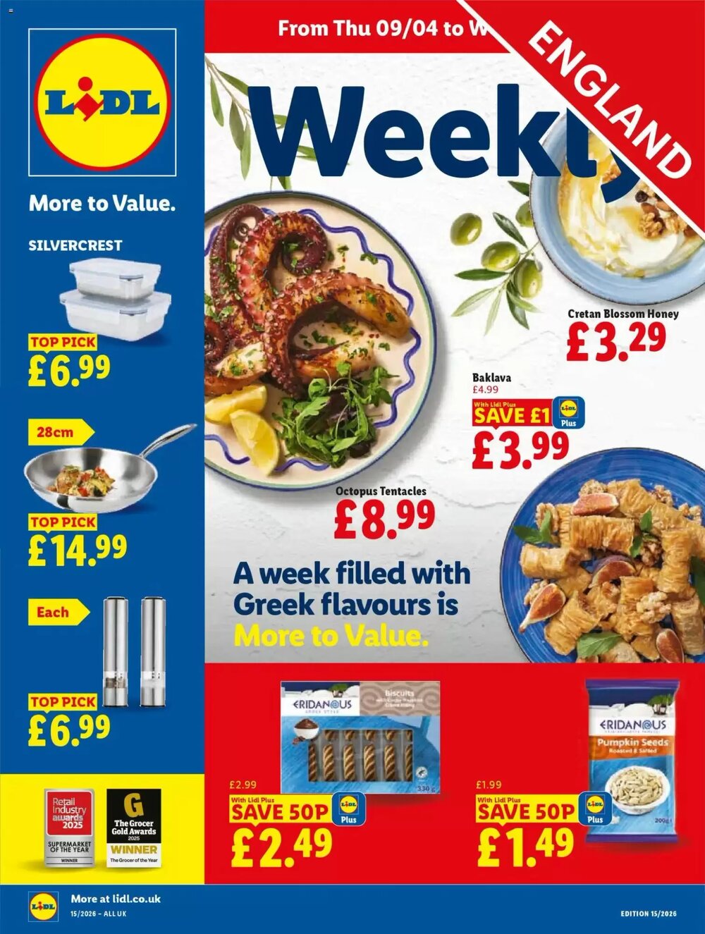 Lidl offers valid from 09/04/2026 - Page 1.