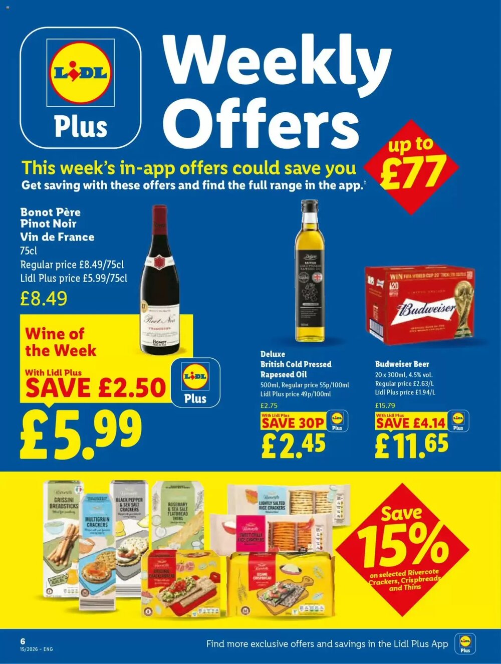 Lidl offers valid from 09/04/2026 - Page 6.