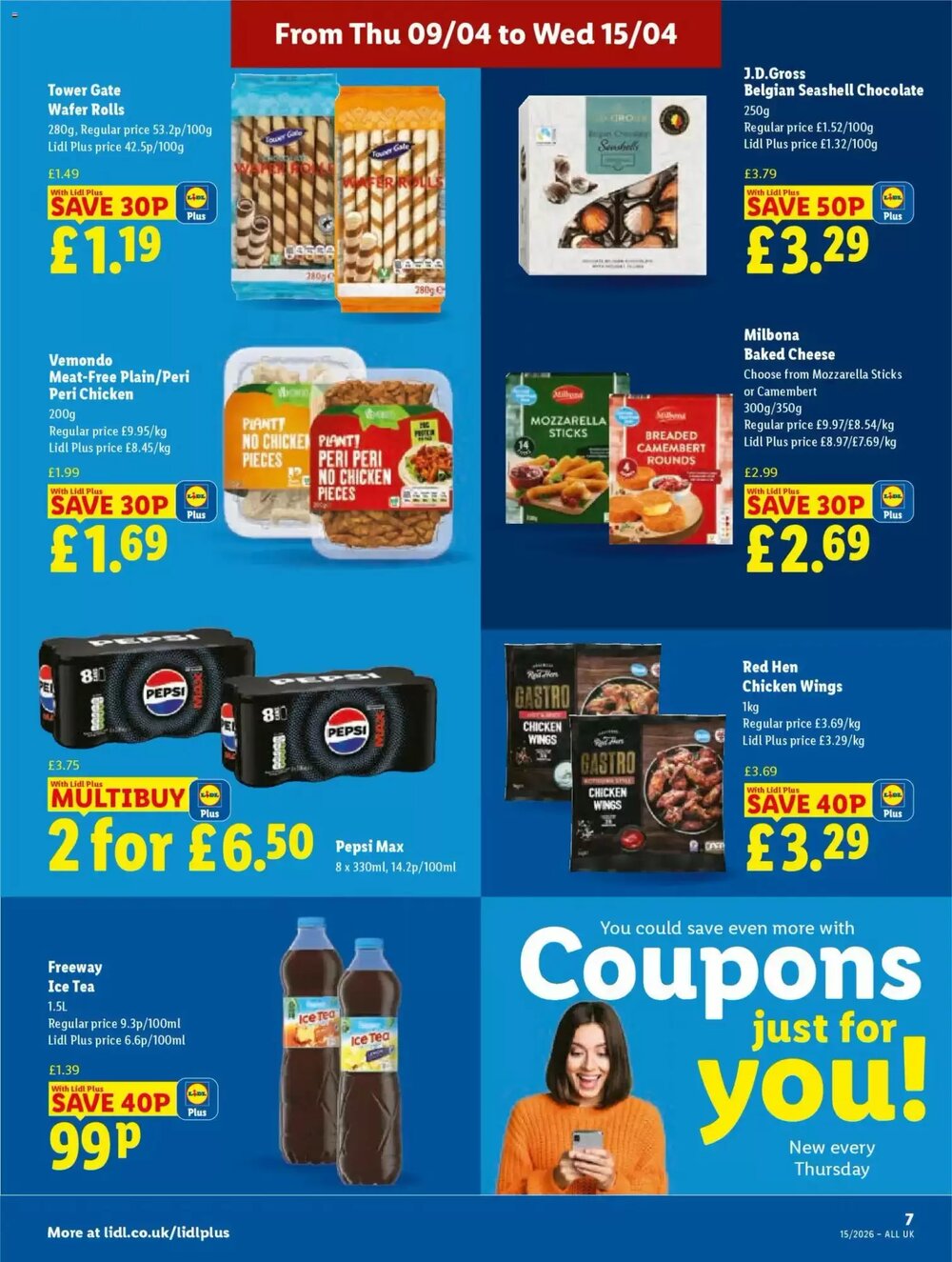 Lidl offers valid from 09/04/2026 - Page 7.