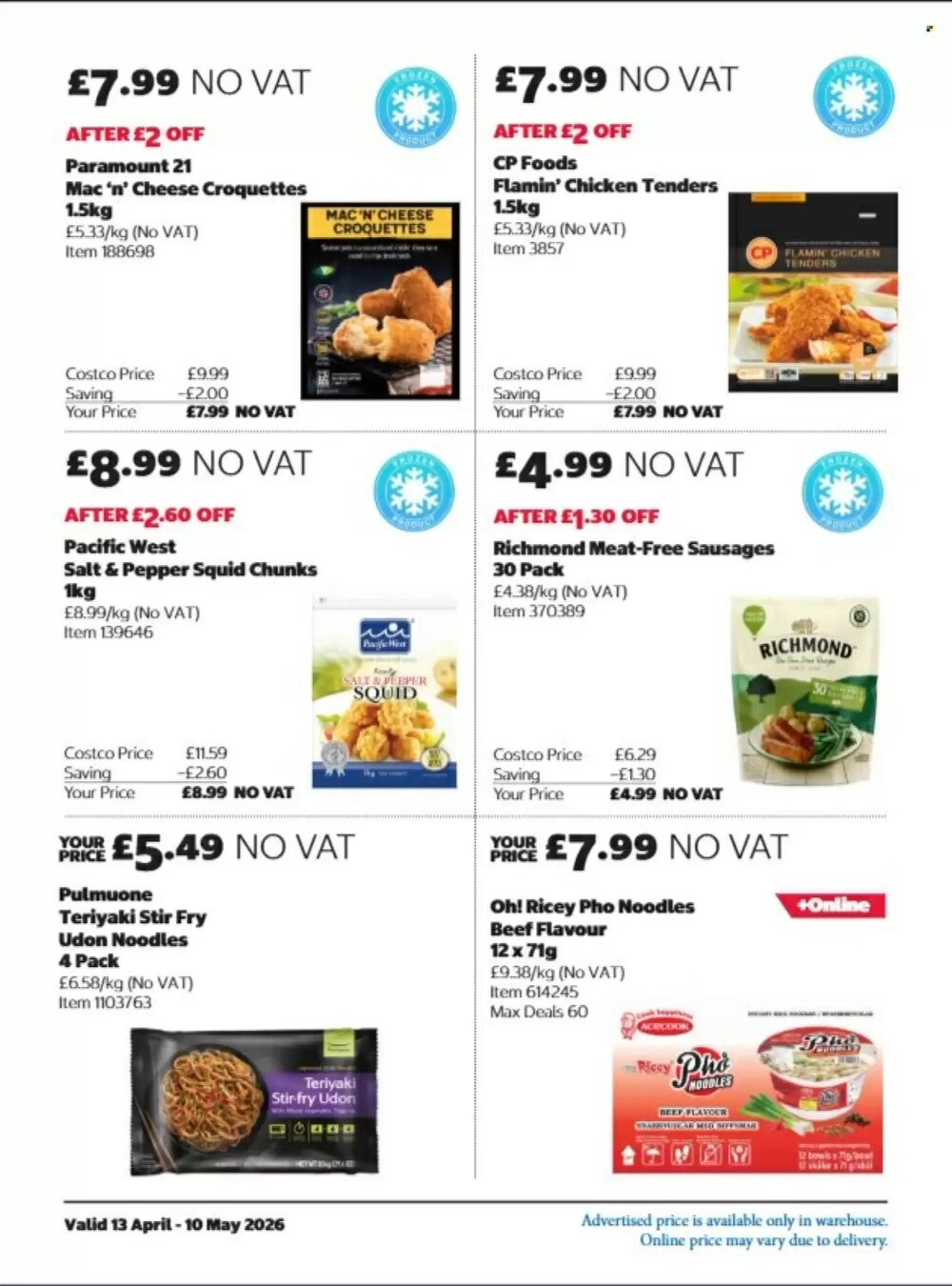 Costco offers valid from 13/04/2026 - Page 12.