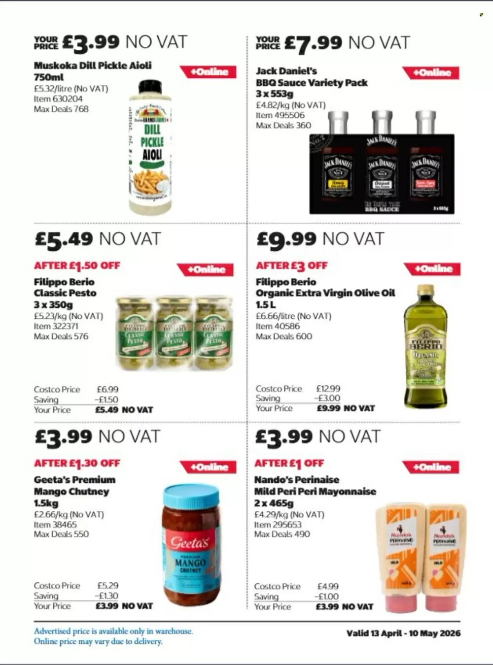 Costco offers valid from 13/04/2026 - Page 13.
