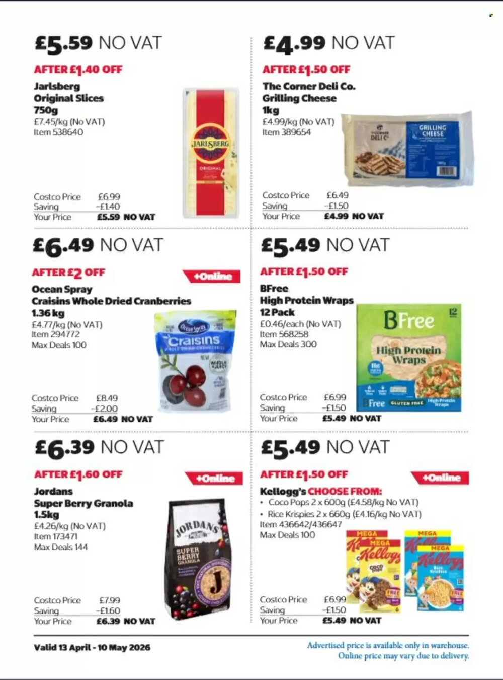 Costco offers valid from 13/04/2026 - Page 16.