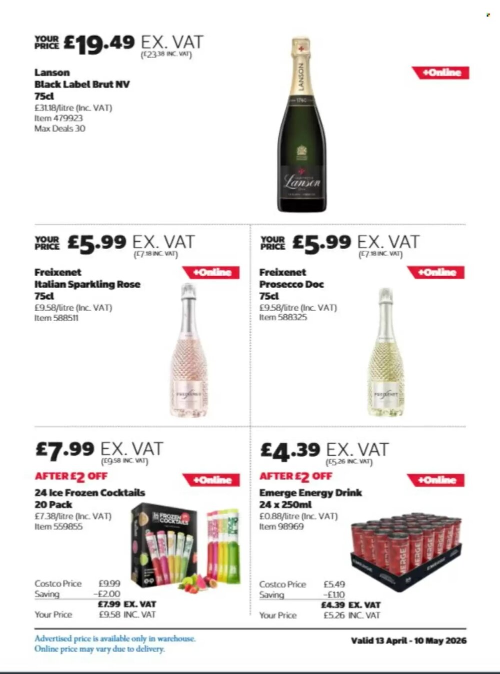 Costco offers valid from 13/04/2026 - Page 21.