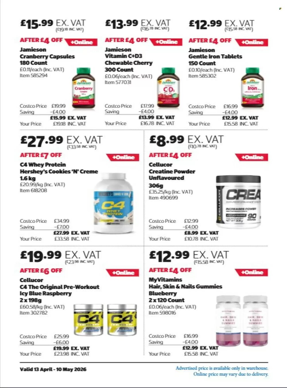 Costco offers valid from 13/04/2026 - Page 24.