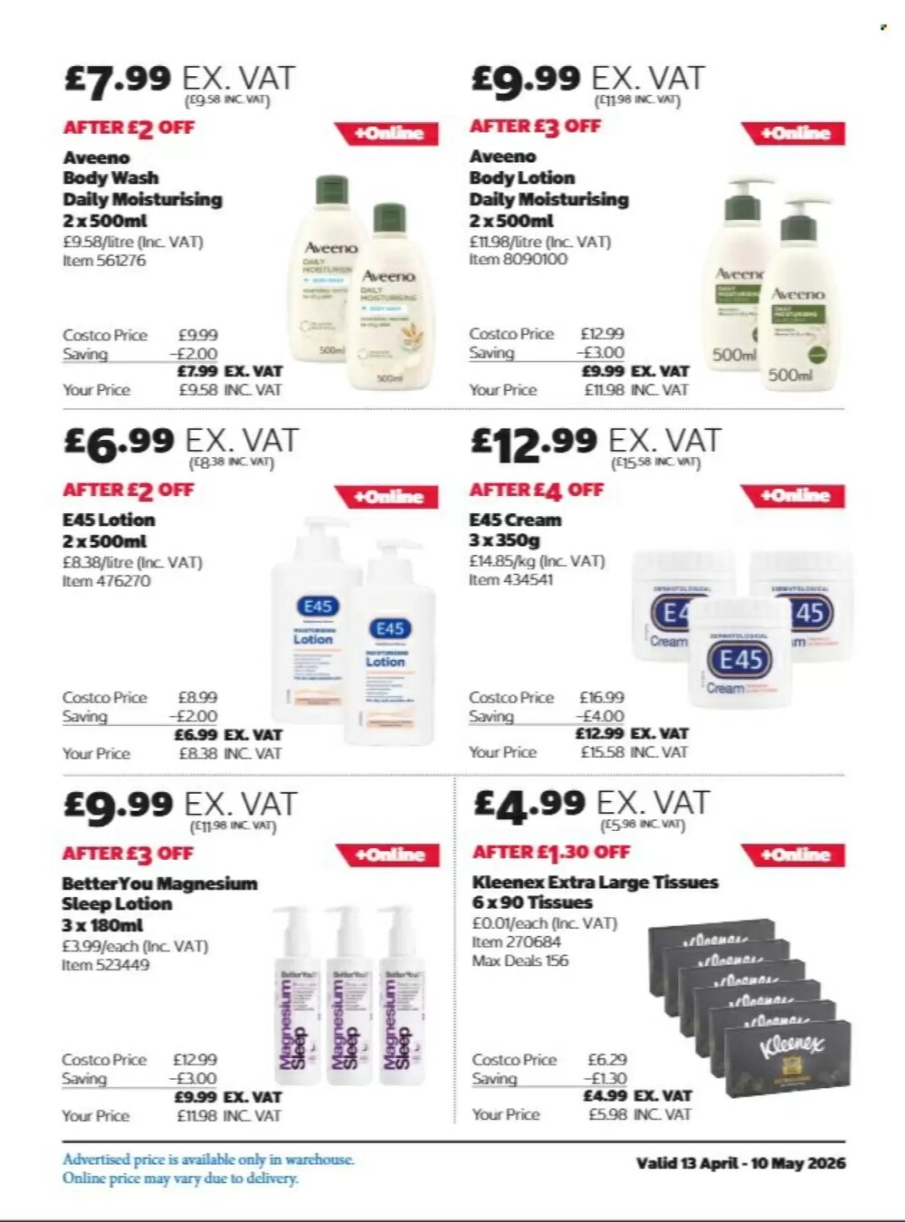 Costco offers valid from 13/04/2026 - Page 25.