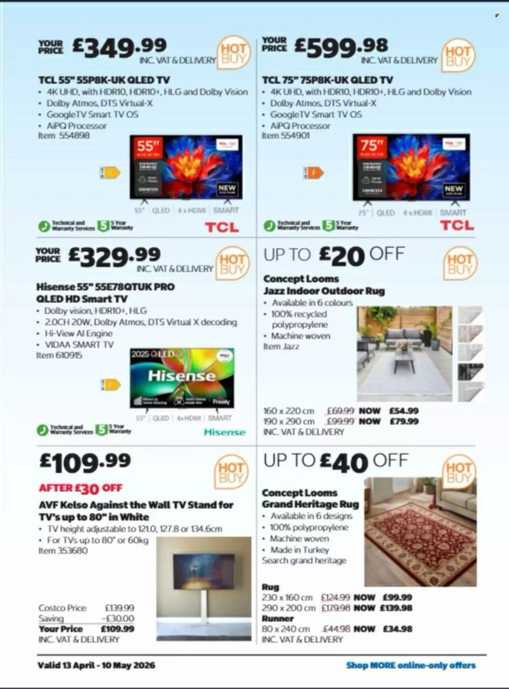 Costco offers valid from 13/04/2026 - Page 31.