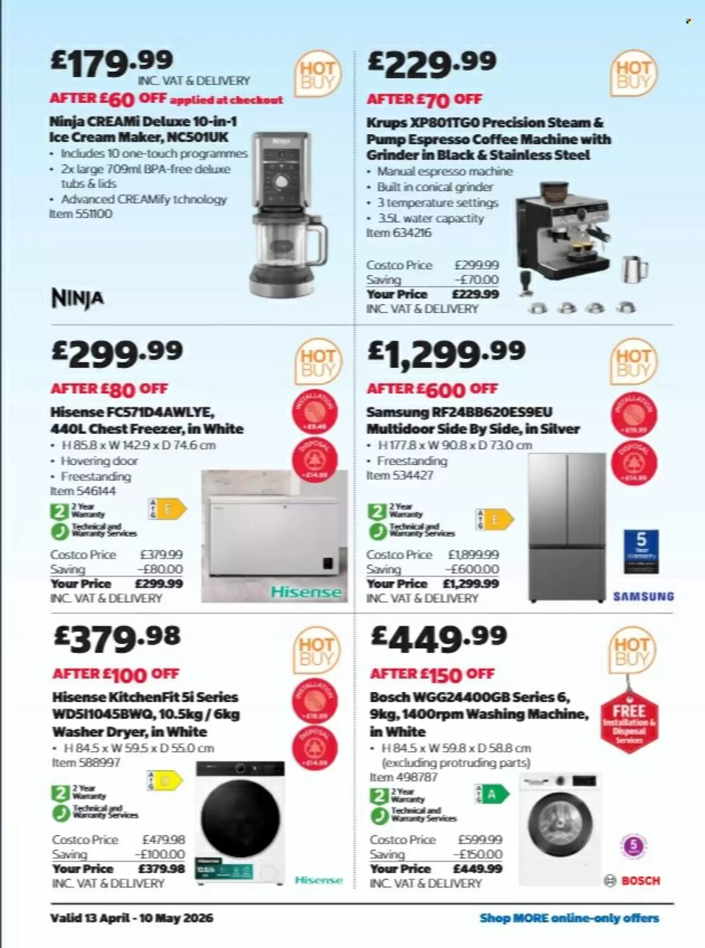 Costco offers valid from 13/04/2026 - Page 36.