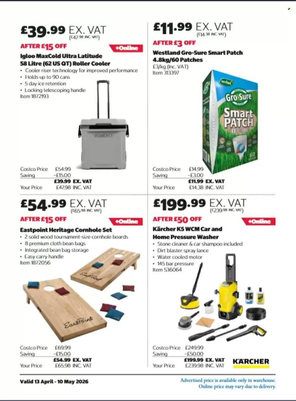 Costco offers valid from 13/04/2026 - Page 4.