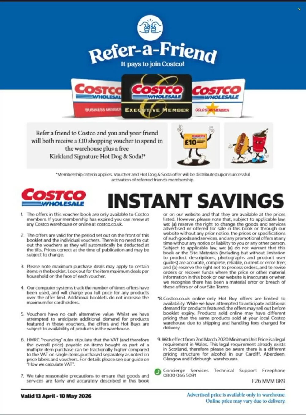Costco offers valid from 13/04/2026 - Page 40.
