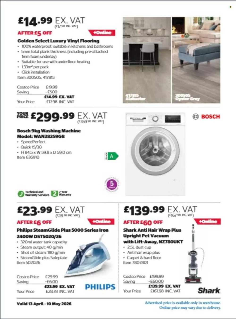 Costco offers valid from 13/04/2026 - Page 6.