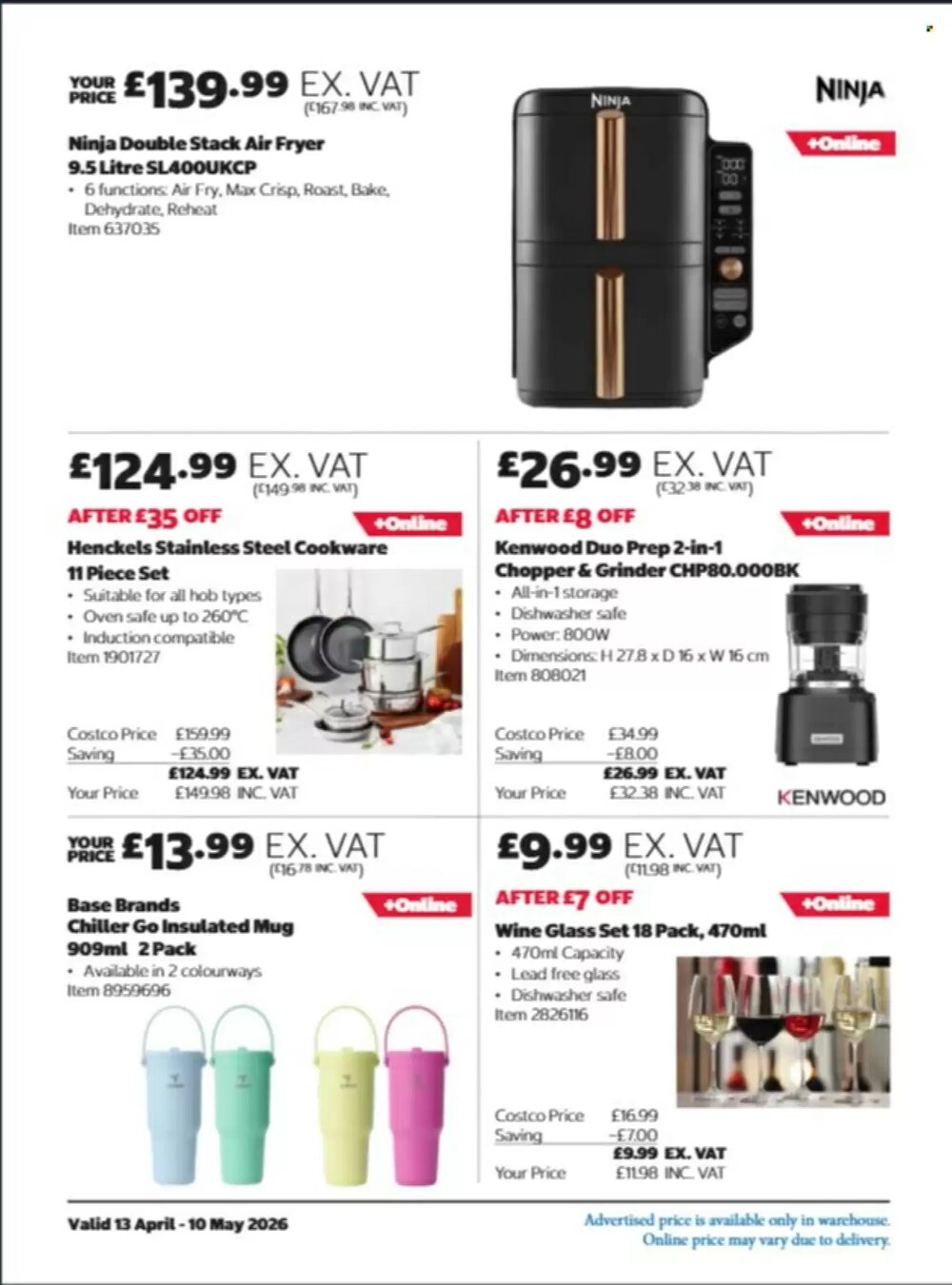 Costco offers valid from 13/04/2026 - Page 8.