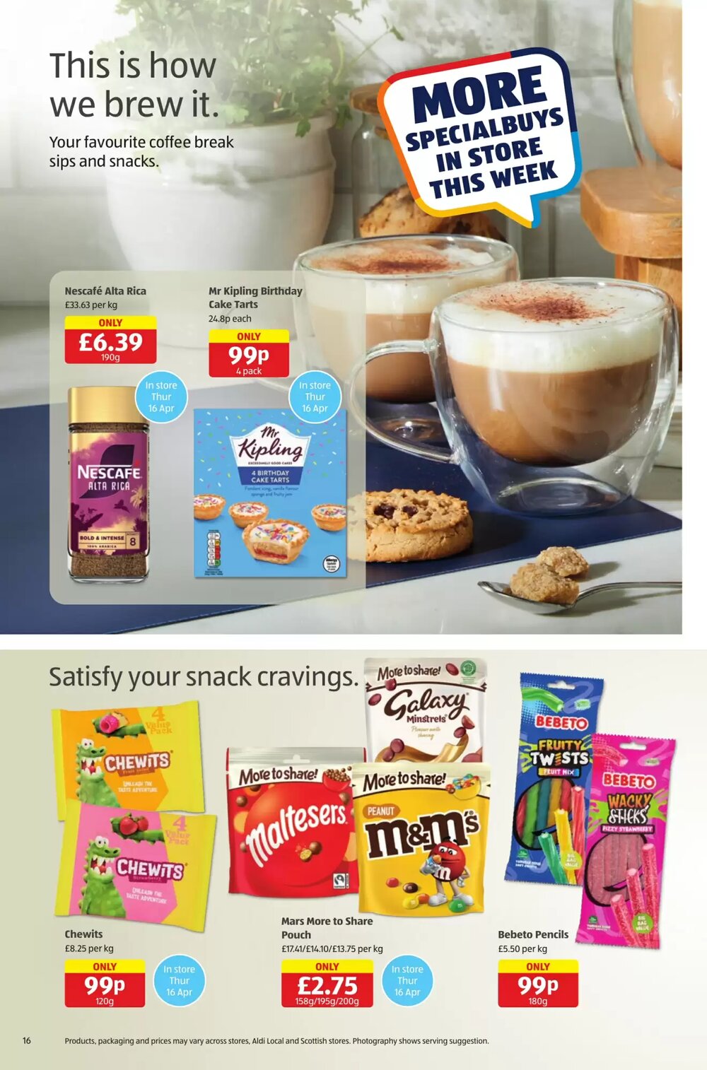Aldi offers valid from 16/04/2026 - Page 16.