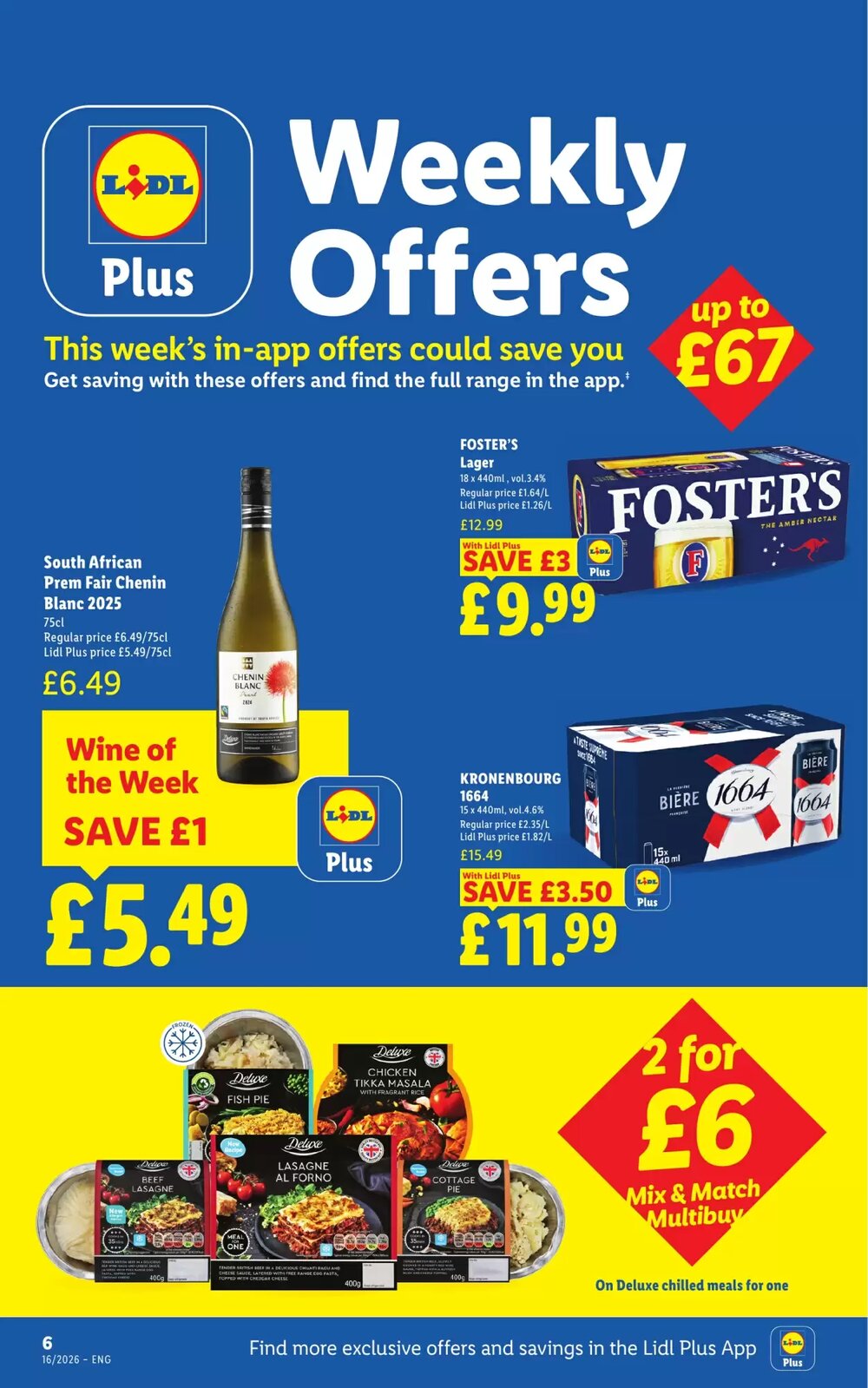 Lidl offers valid from 16/04/2026 - Page 6.