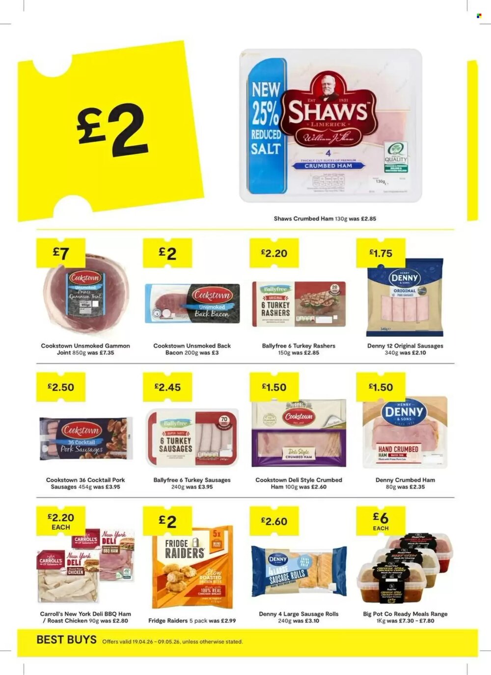 SuperValu offers valid from 19/04/2026 - Page 12.