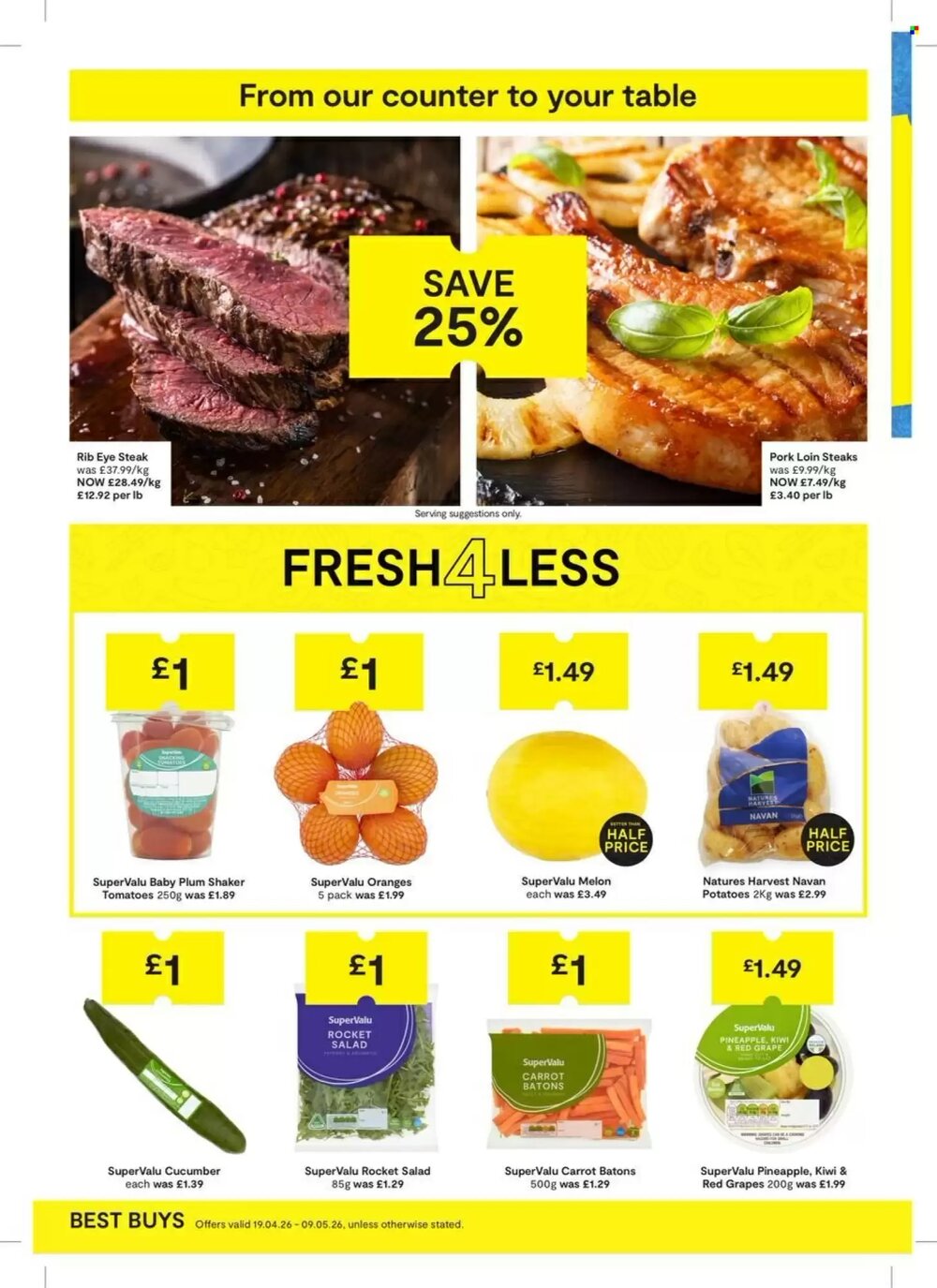 SuperValu offers valid from 19/04/2026 - Page 6.