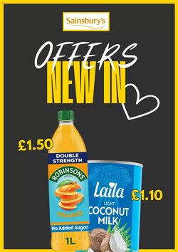 Sainsbury's offers valid from 21/04/2026