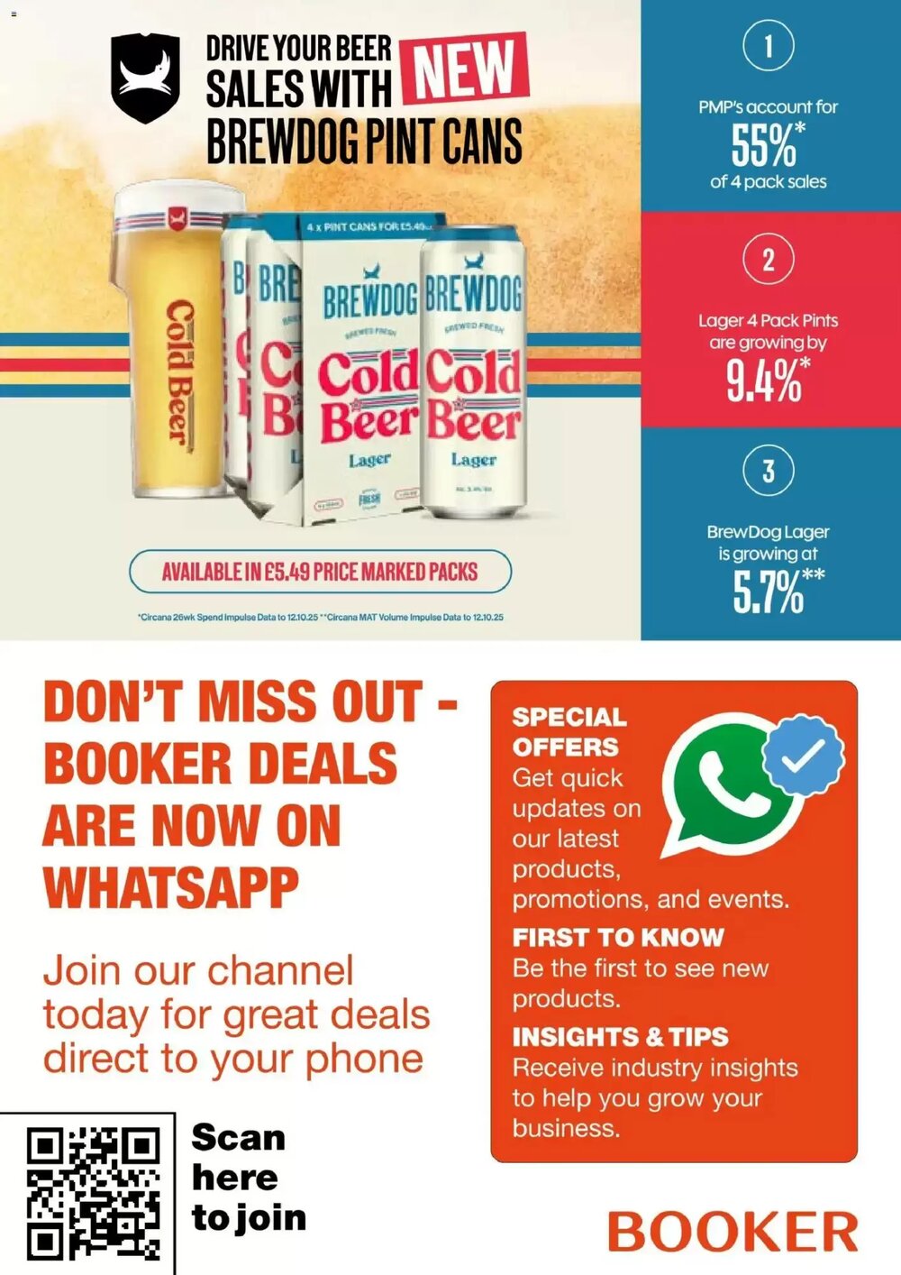 Booker Wholesale offers valid from 22/04/2026 - Page 21.