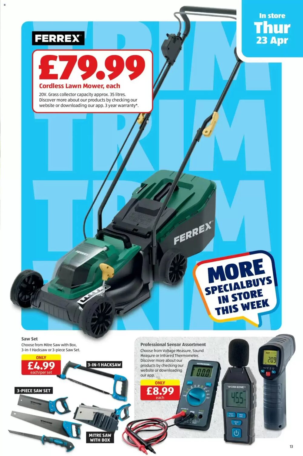 Aldi offers valid from 23/04/2026 - Page 13.