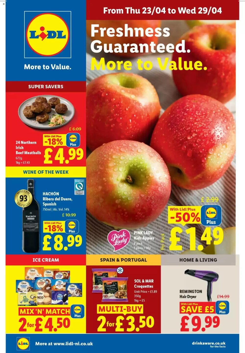 Lidl offers valid from 23/04/2026 - Page 1.