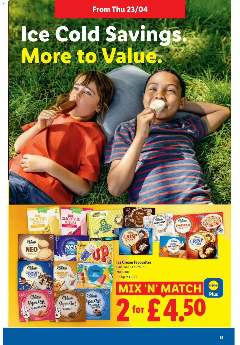 Lidl offers valid from 23/04/2026 - Page 15.
