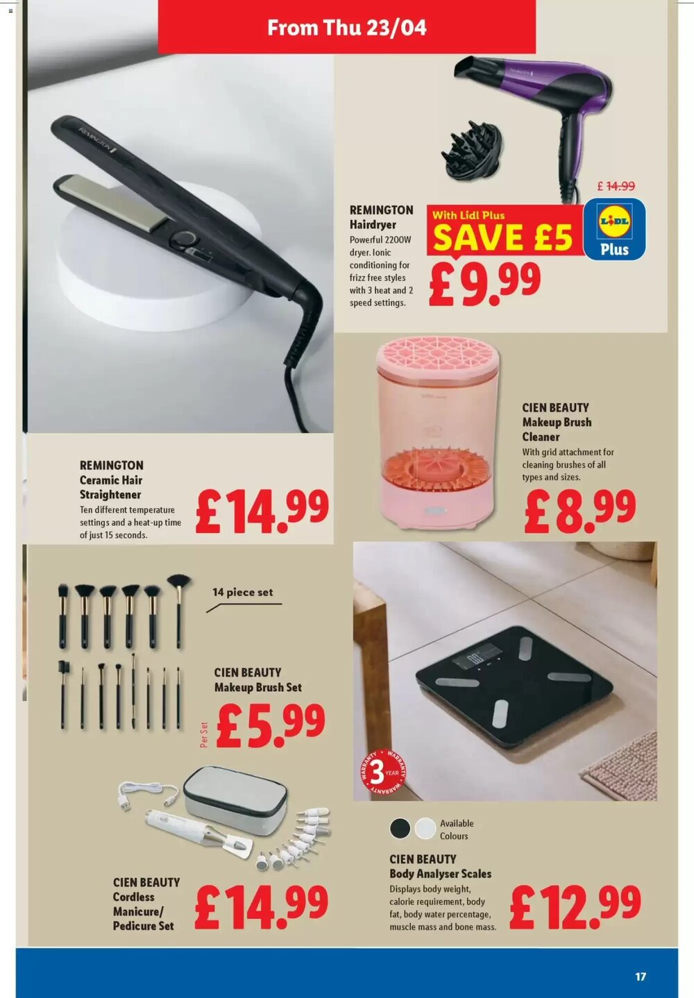 Lidl offers valid from 23/04/2026 - Page 17.