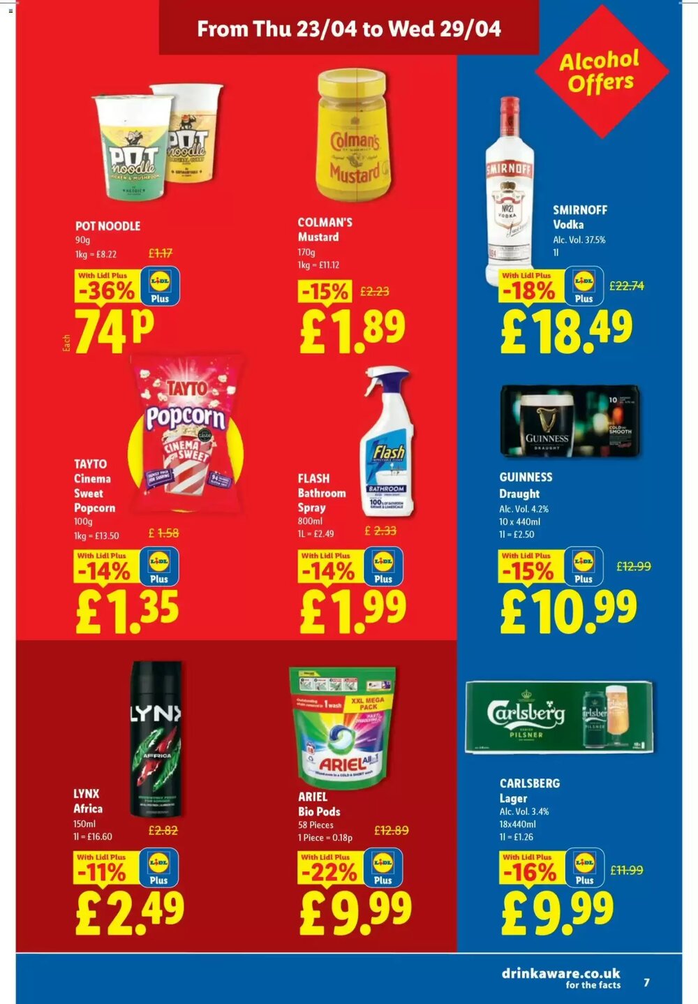Lidl offers valid from 23/04/2026 - Page 7.