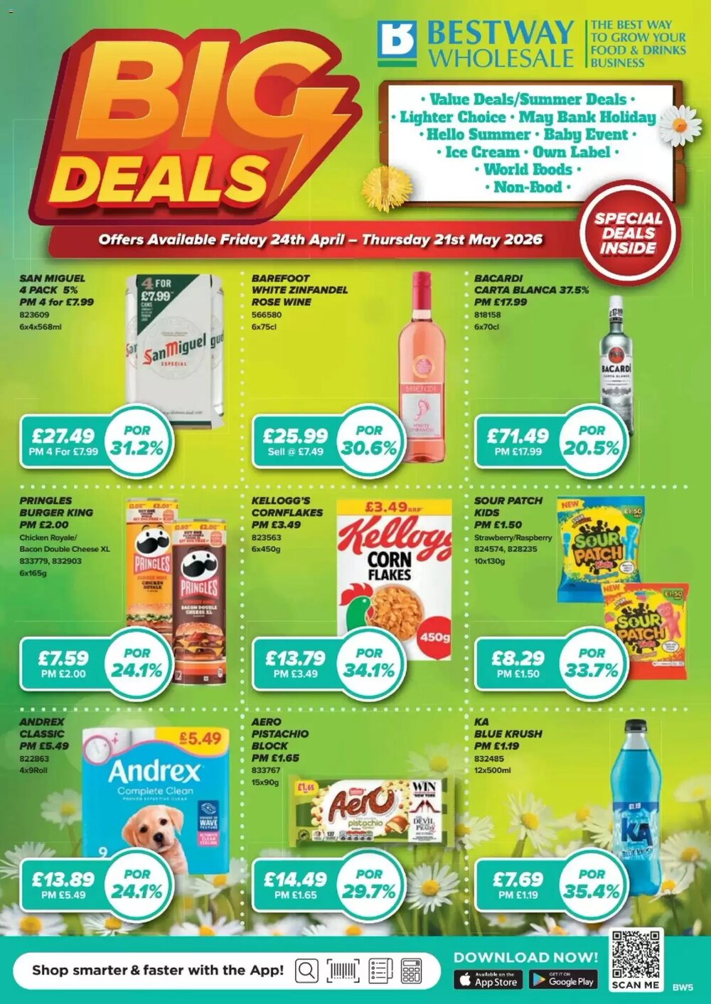 Bestway offers valid from 24/04/2026 - Page 1.