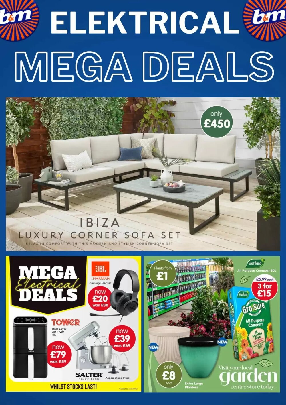 B&M Stores offers valid from 25/04/2026 - Page 1.