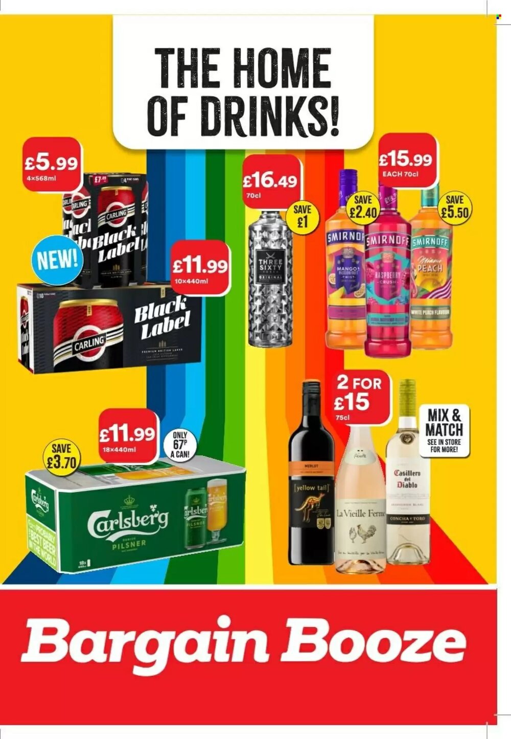 Bargain Booze offers valid from 28/04/2026 - Page 1.