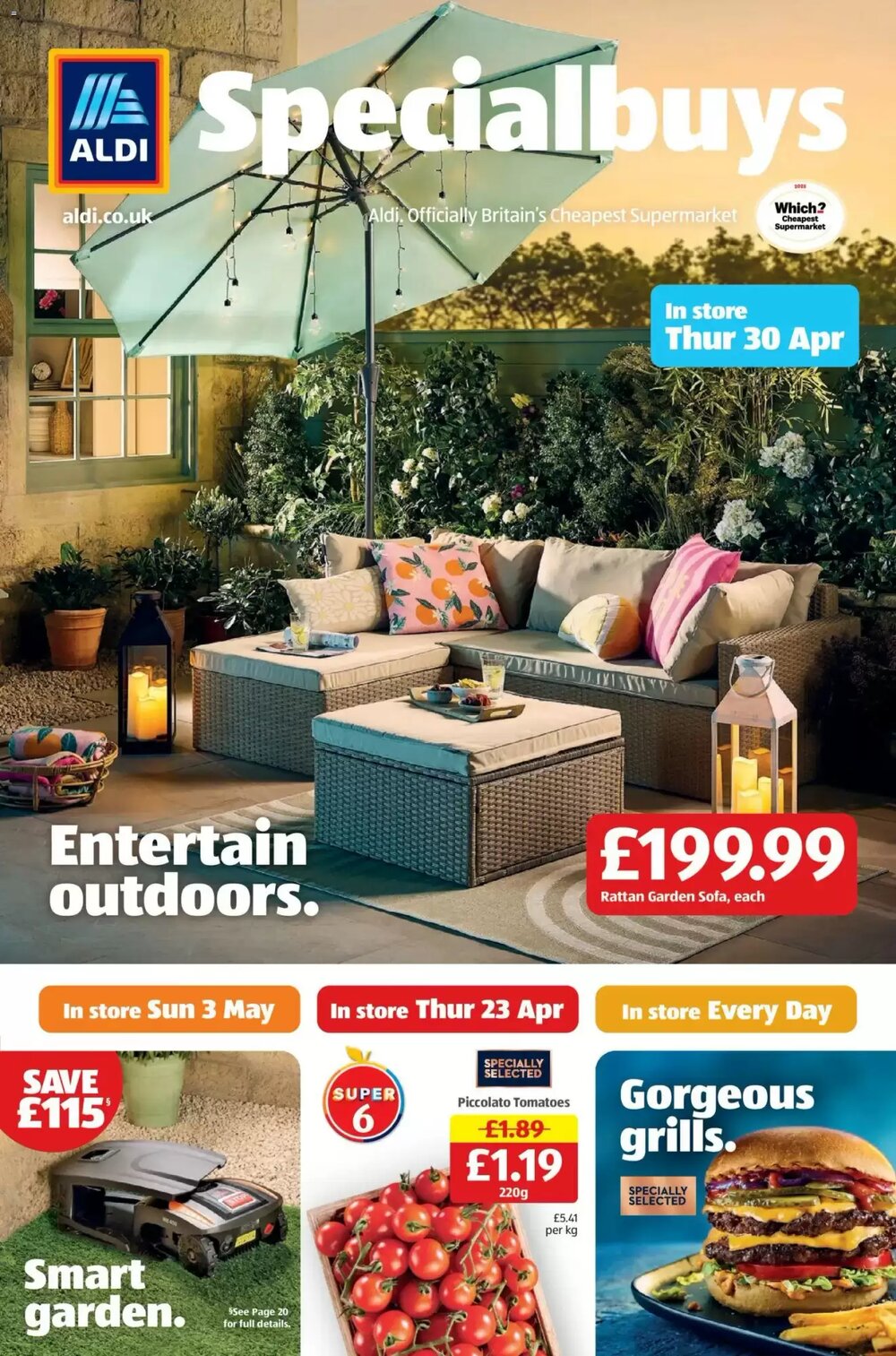 Aldi offers valid from 30/04/2026 - Page 1.