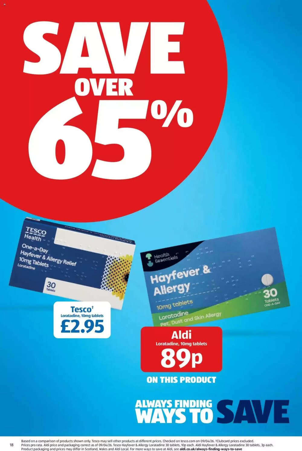 Aldi offers valid from 30/04/2026 - Page 18.