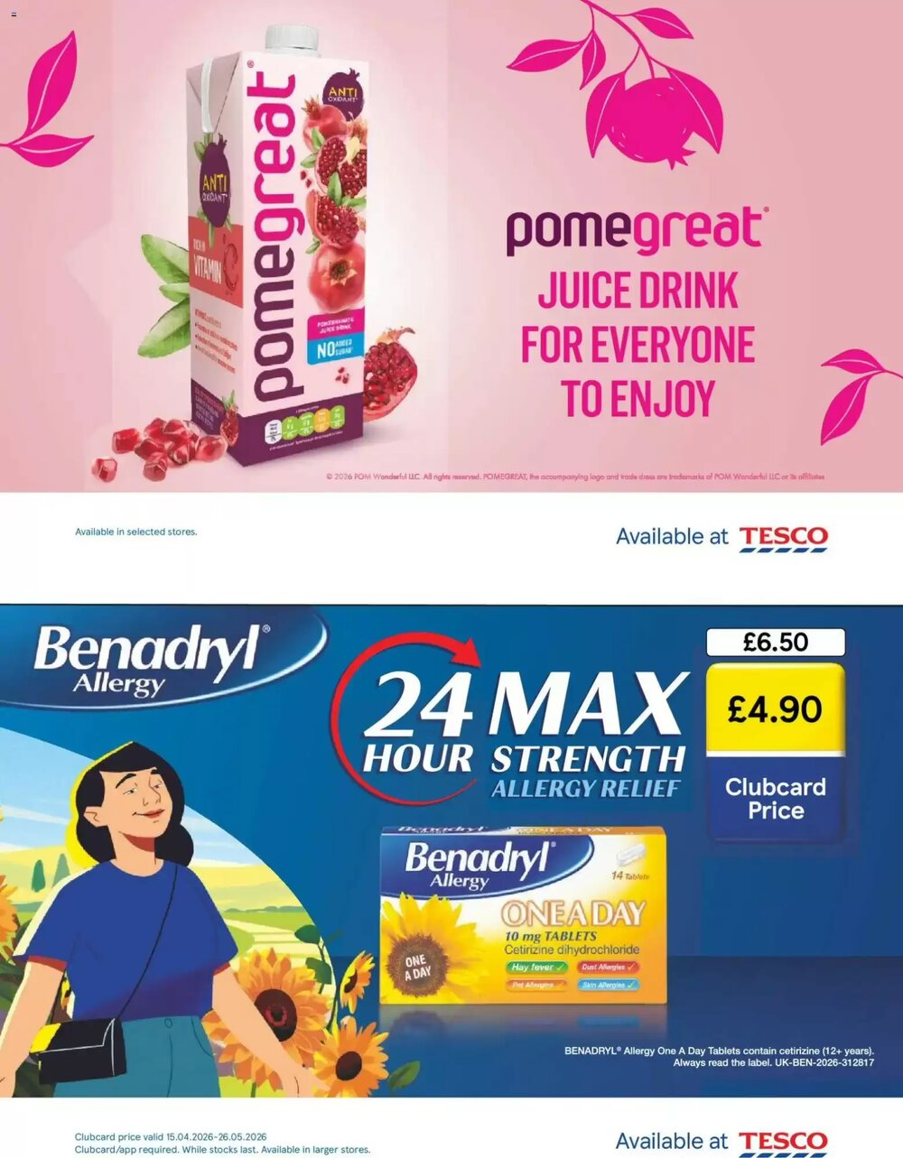 Tesco offers valid from 01/05/2026 - Page 82.