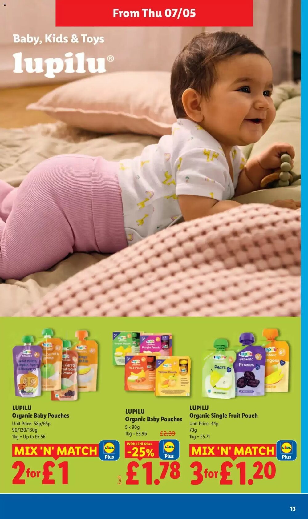 Lidl offers valid from 07/05/2026 - Page 13.