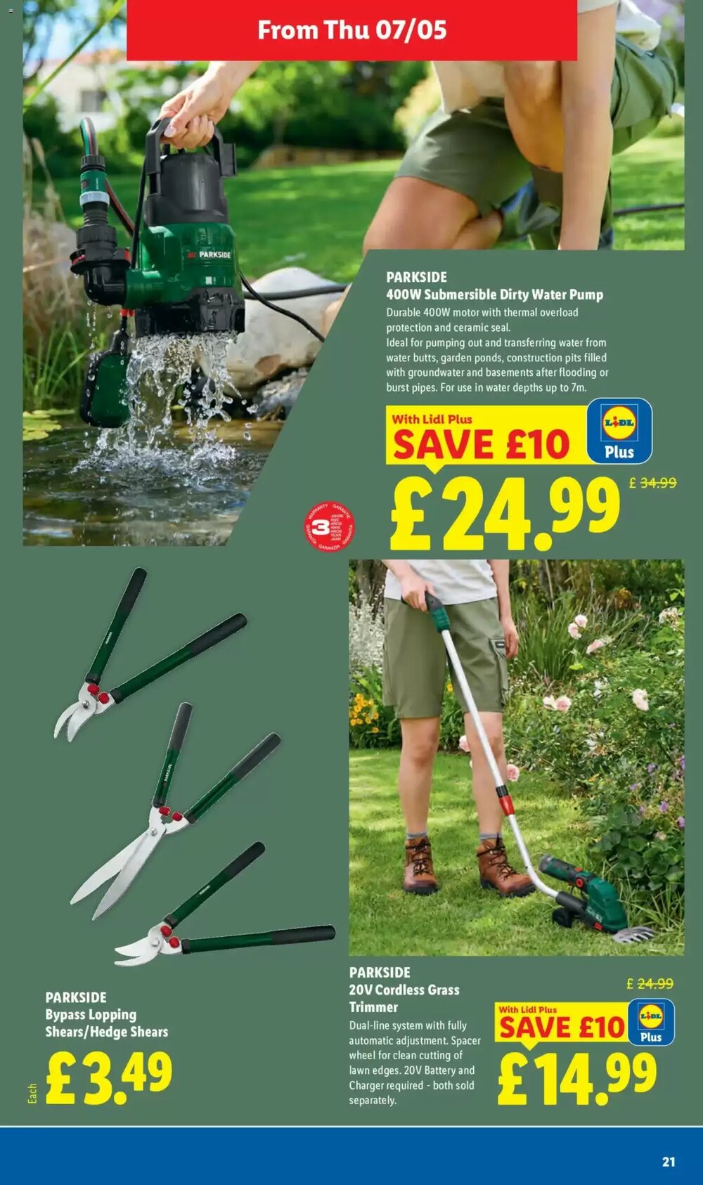 Lidl offers valid from 07/05/2026 - Page 21.