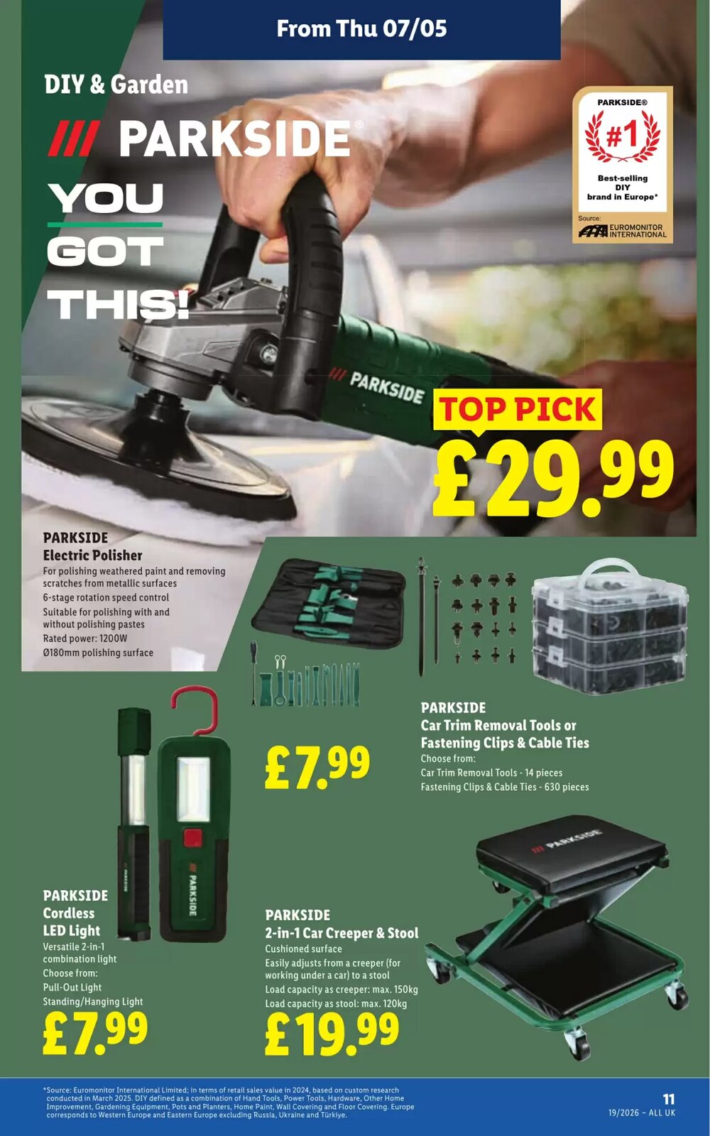 Lidl offers valid from 07/05/2026 - Page 13.